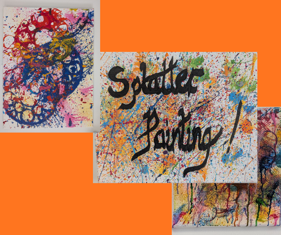 Splatter Painting Class