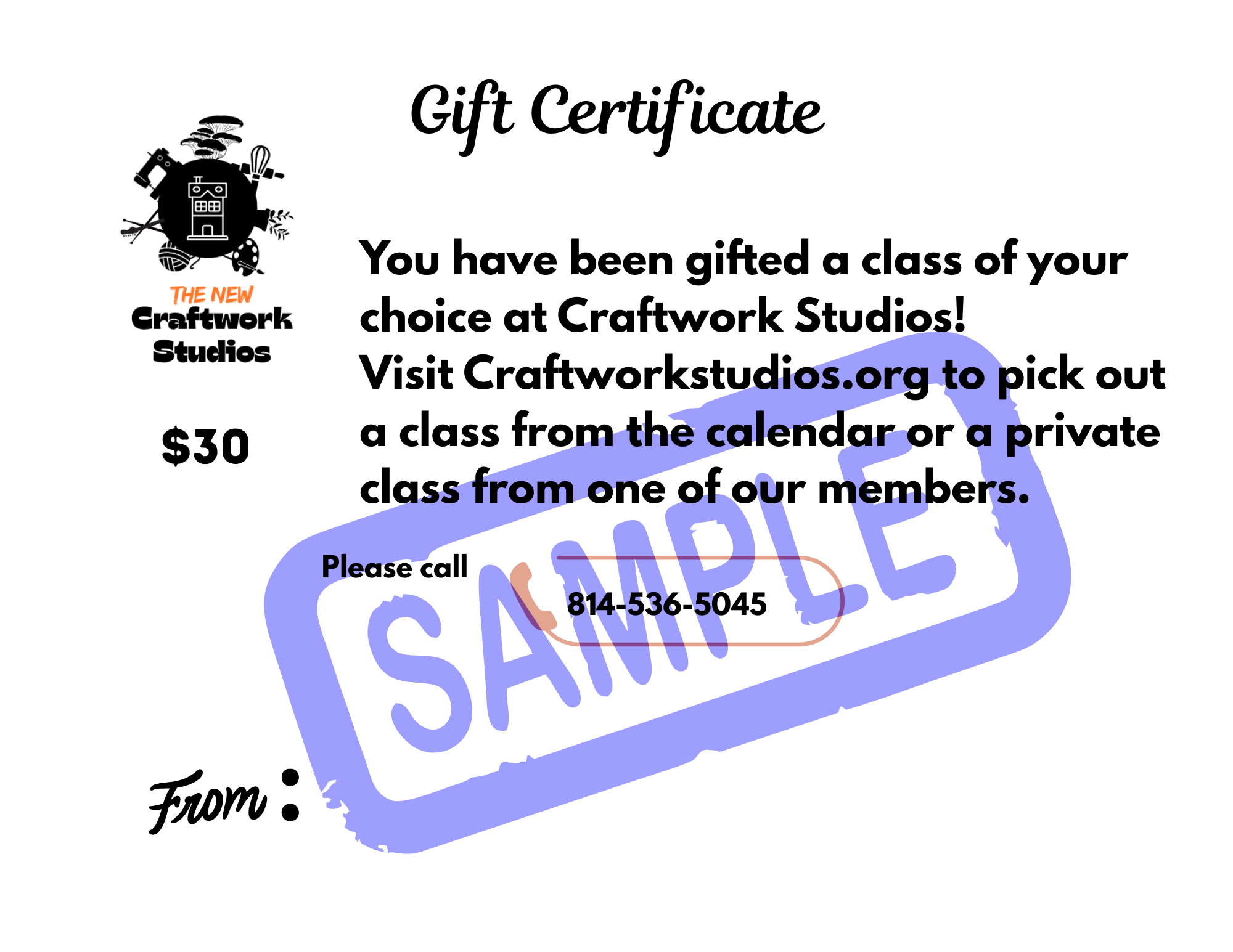 Class Gift Card