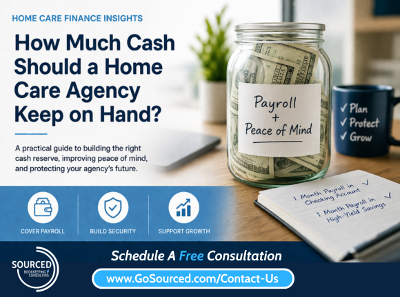 How Much Cash Should a Home Care Agency Keep on Hand?