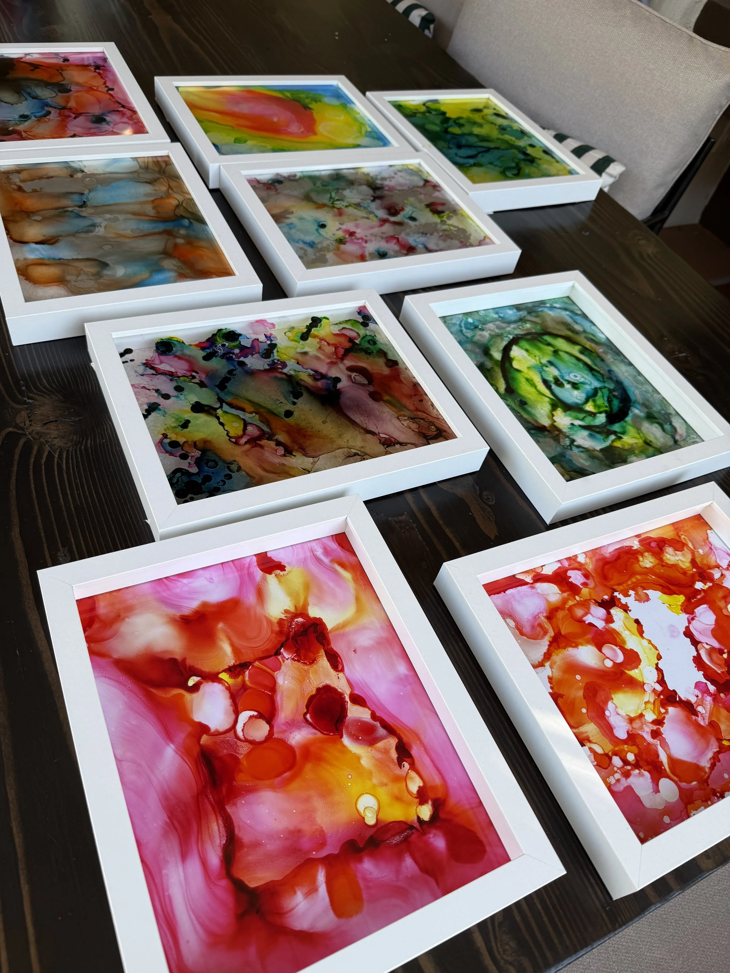 Alcohol Ink Art-Wed, June 10