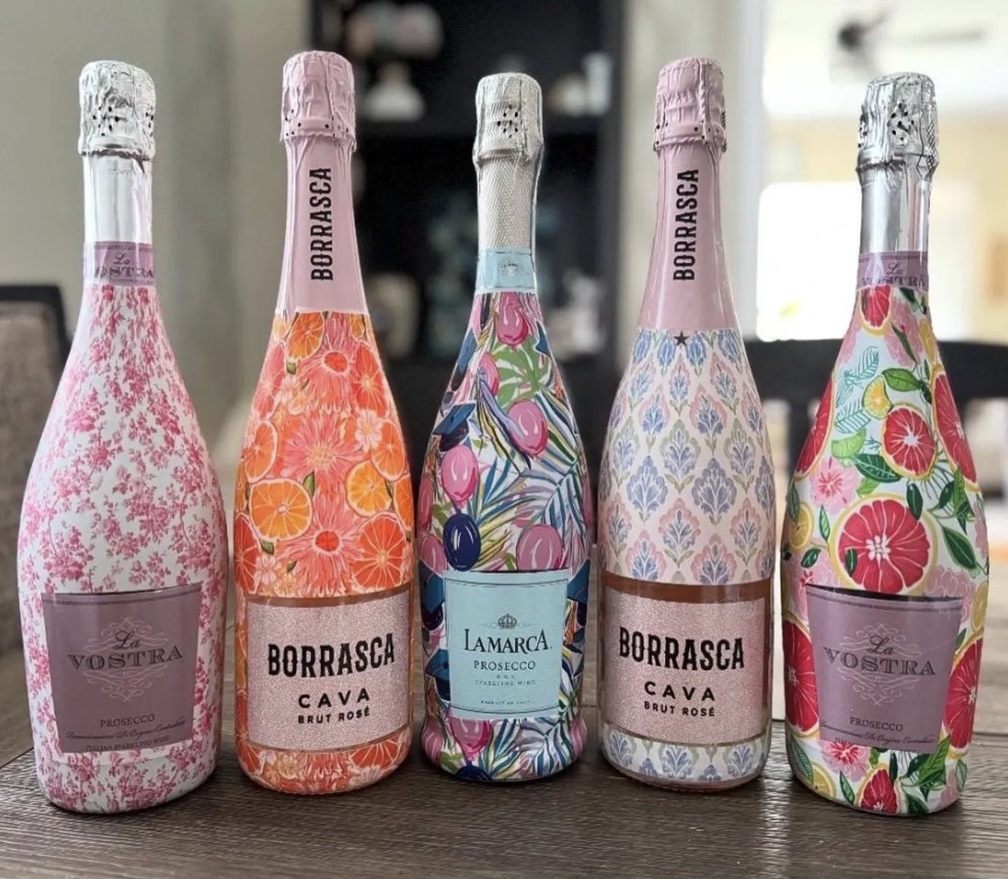 Decoupage Prosecco Bottle - March 30