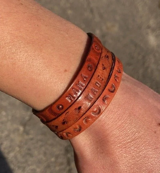 Hand Stamping on Leather-Thur Sept 17
