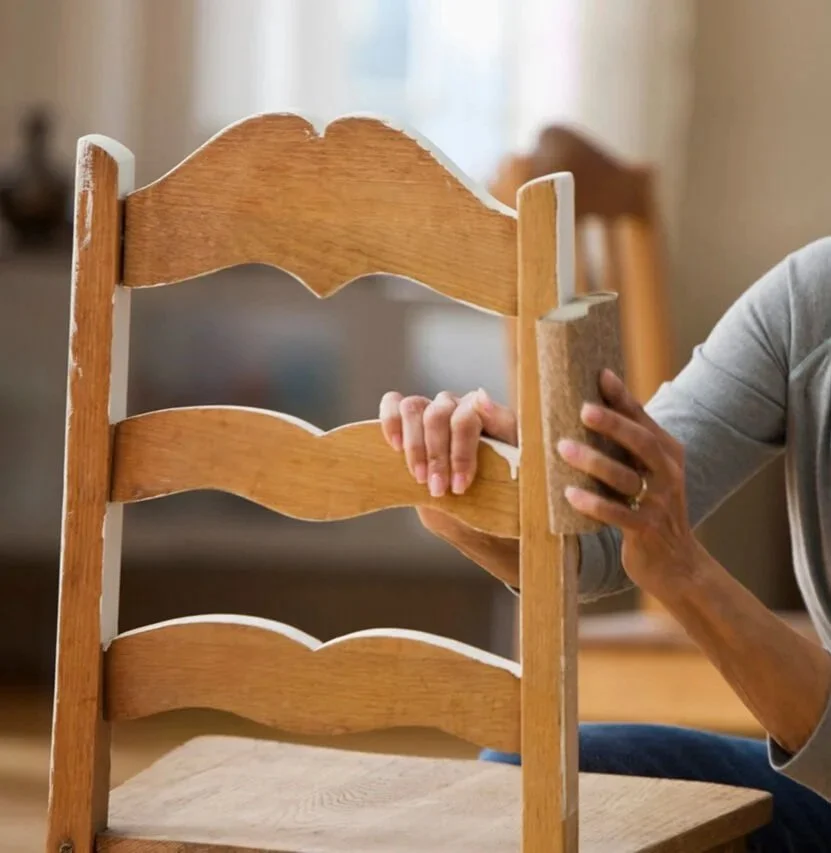 Refinishing furniture Sanding 101-Monday, April 20