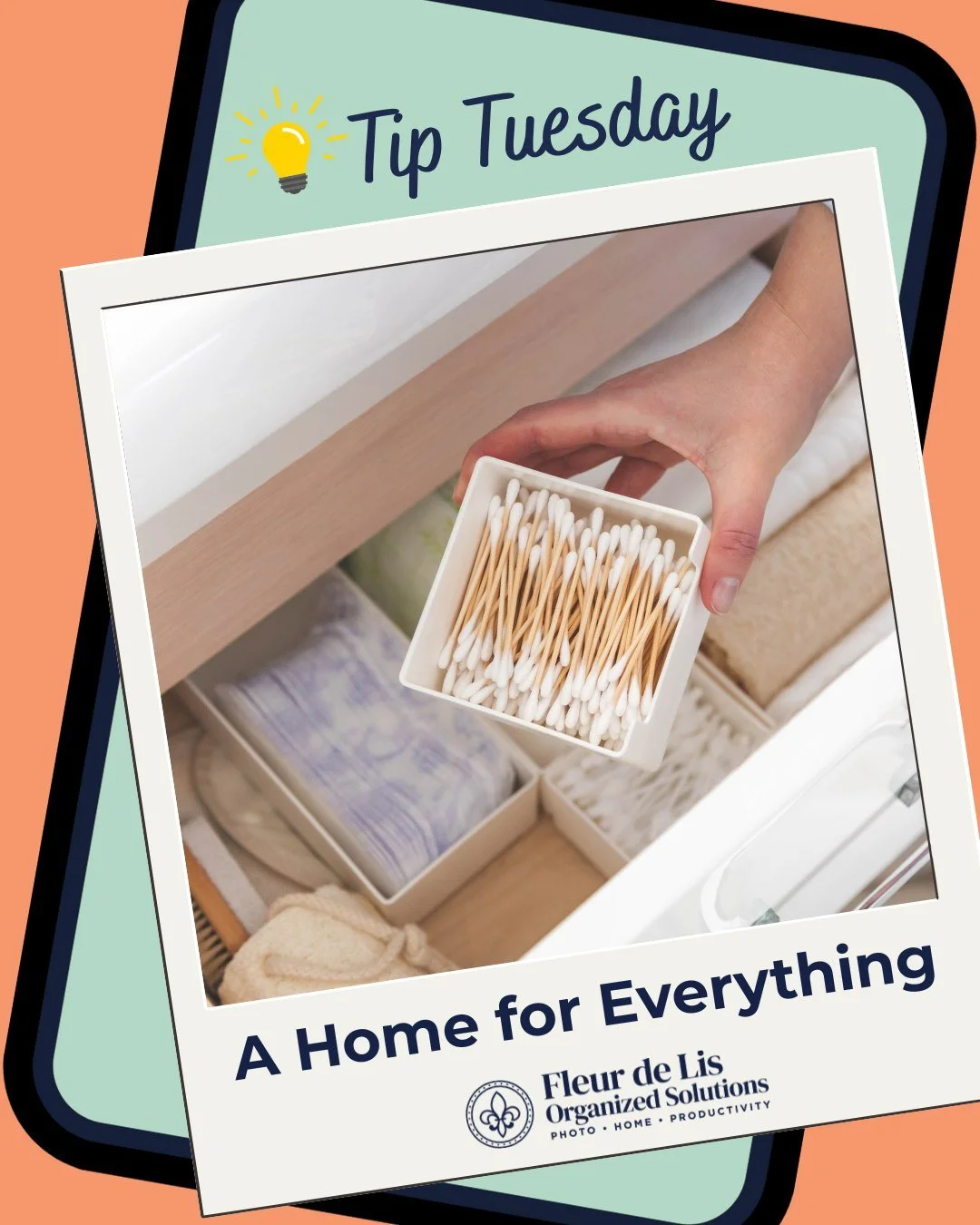 Why do mornings always feel rushed&mdash;sometimes even chaotic?

Where&rsquo;s the toothpaste?
Did I move the hairbrush?
Why is the makeup I use every day never where I expect it to be?

It&rsquo;s not that the bathroom is messy&hellip; it&rsquo;s t