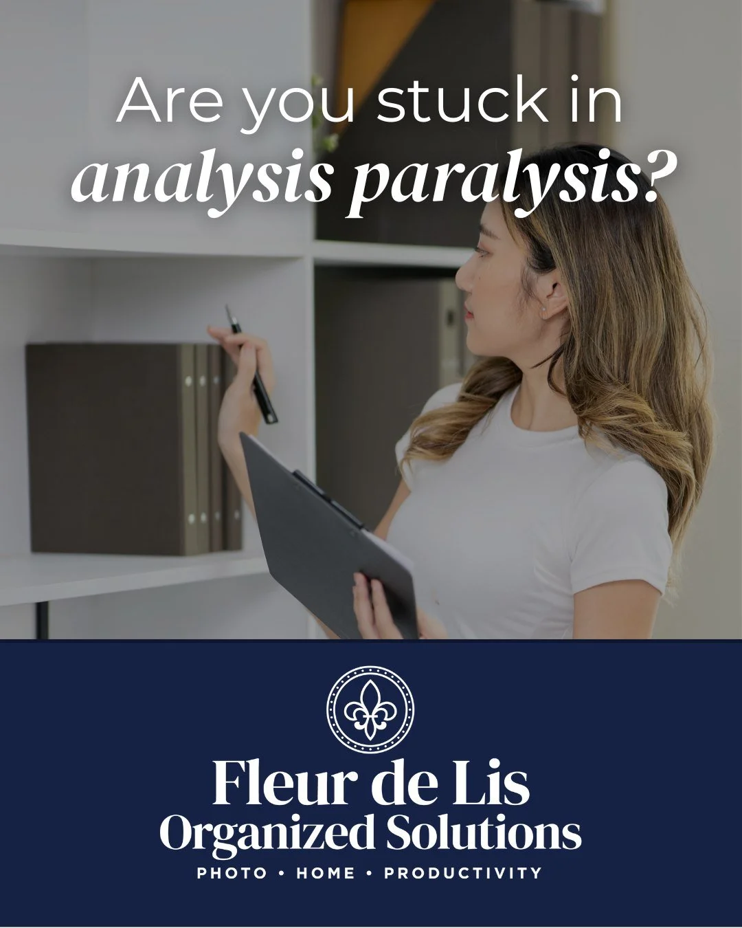 You love organizing.
You enjoy the process.

But before you know it, a project stalls and decision fatigue sets in. It's not because you lack motivation, but because you&rsquo;re stuck in the planning spiral, yes analysis paralysis. 

Do I have the r