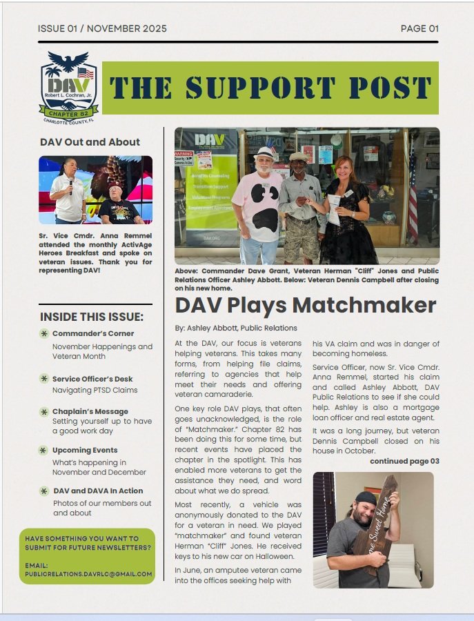 Support Post for November 2025