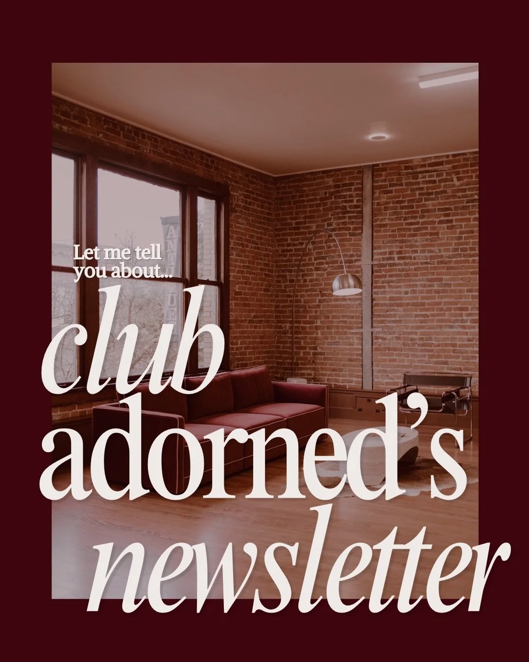 The newsletter is BACK!! 💌

And it&rsquo;s getting a little refresh.
We&rsquo;re moving from Jaiden Tattoo to the Club Adorned name. 🖤

Curious what&rsquo;s happening?
Join the newsletter to find out 👀
Link in our story!

#clubadorned #creativecom