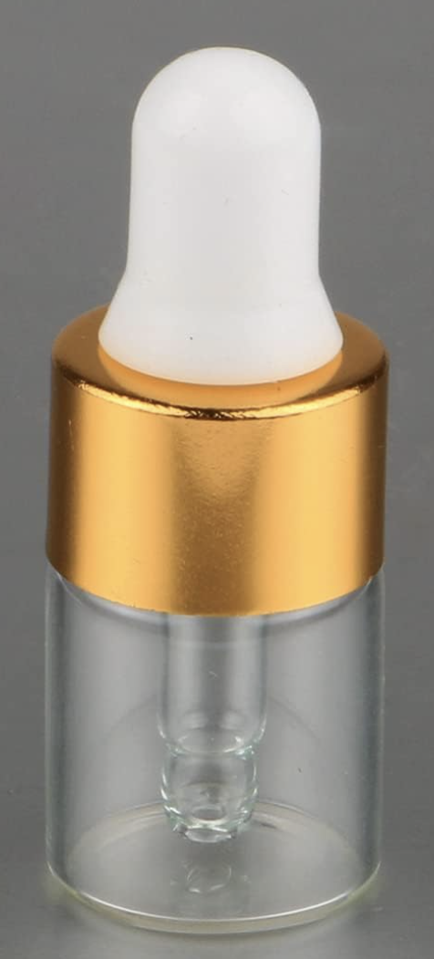Clear Glass Dropper For Travel (2 ml)