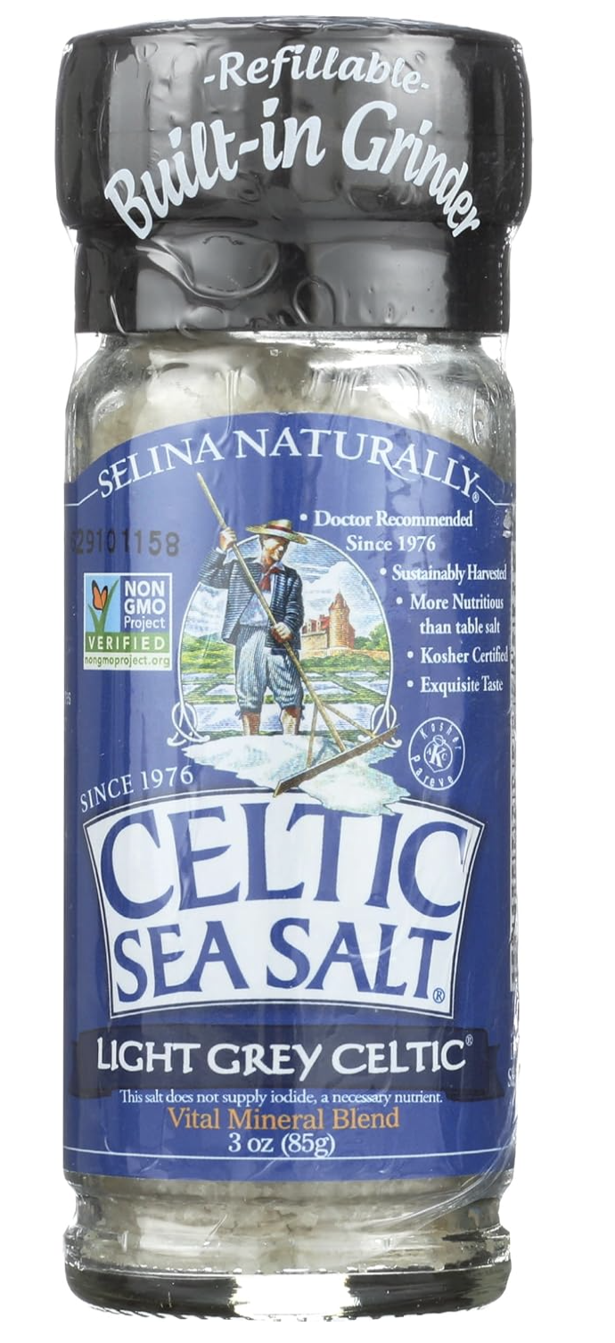 Celtic Sea Salt 3 oz Grinder