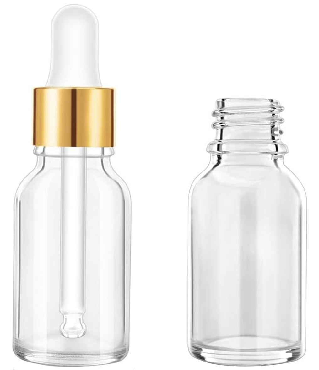 Glass Eye Dropper Bottles (15 ml) 