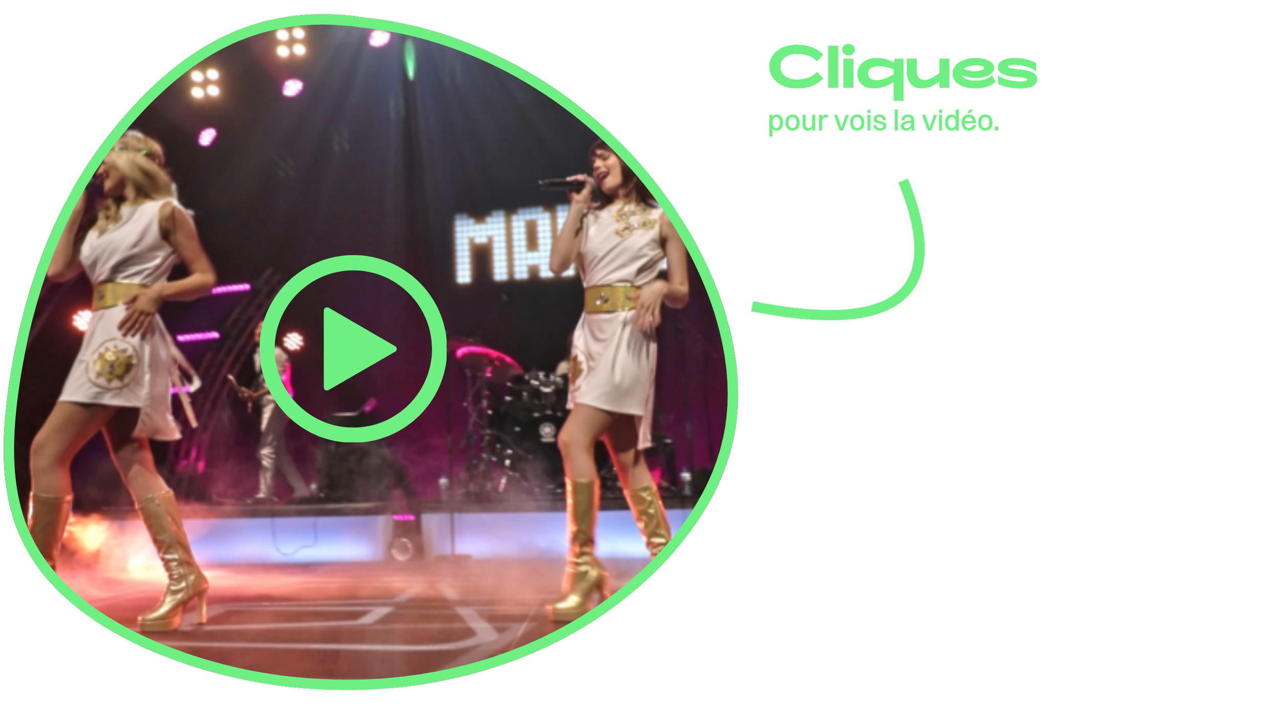 Ecouté ABBA MANia sur scene, ce groupe viendra sur la Côte d'Azur pour le festival sportif de Runfest; des courses et animations le 30 mai 2026.