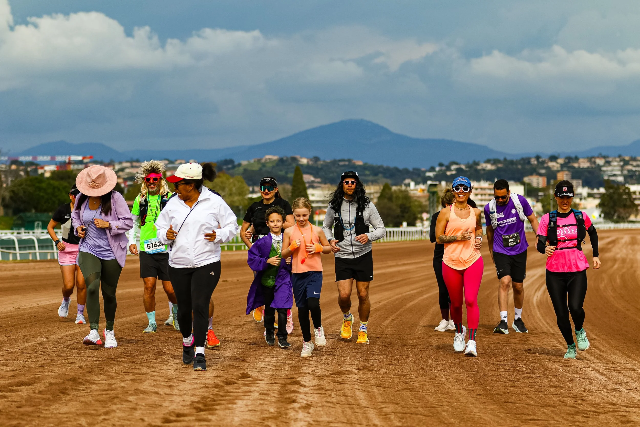 10km à Cagnes sur mer accessible à tous le monde.