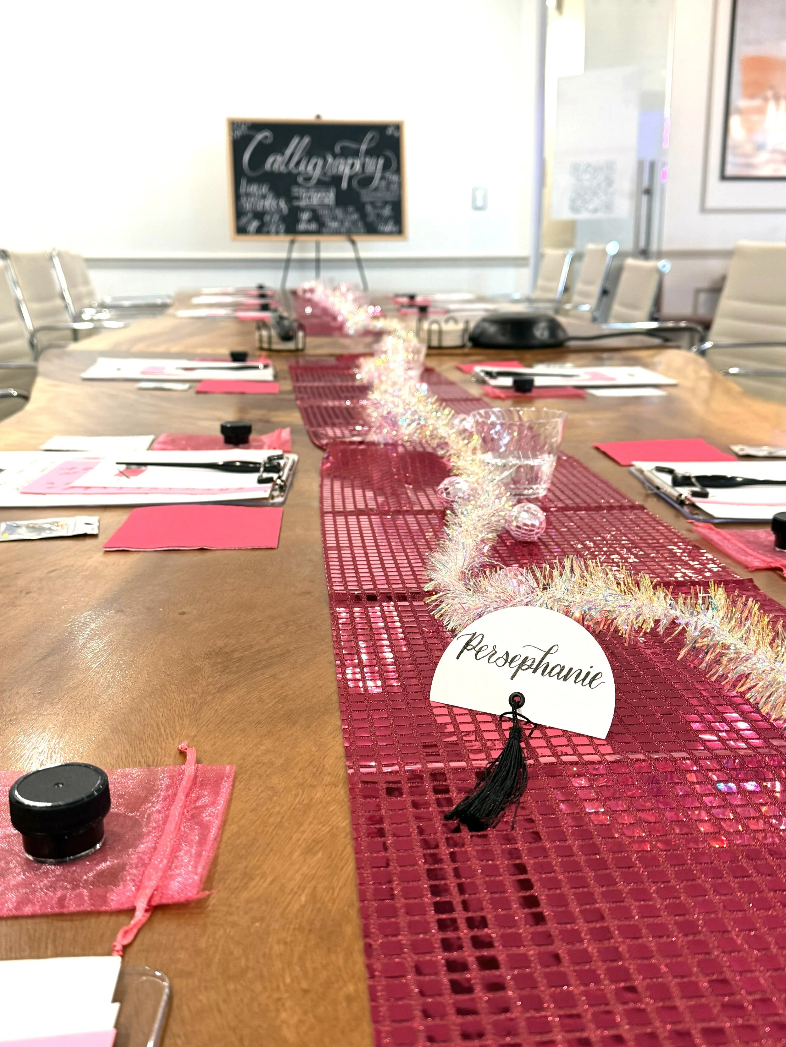 In-person Modern Calligraphy for Beginners Class