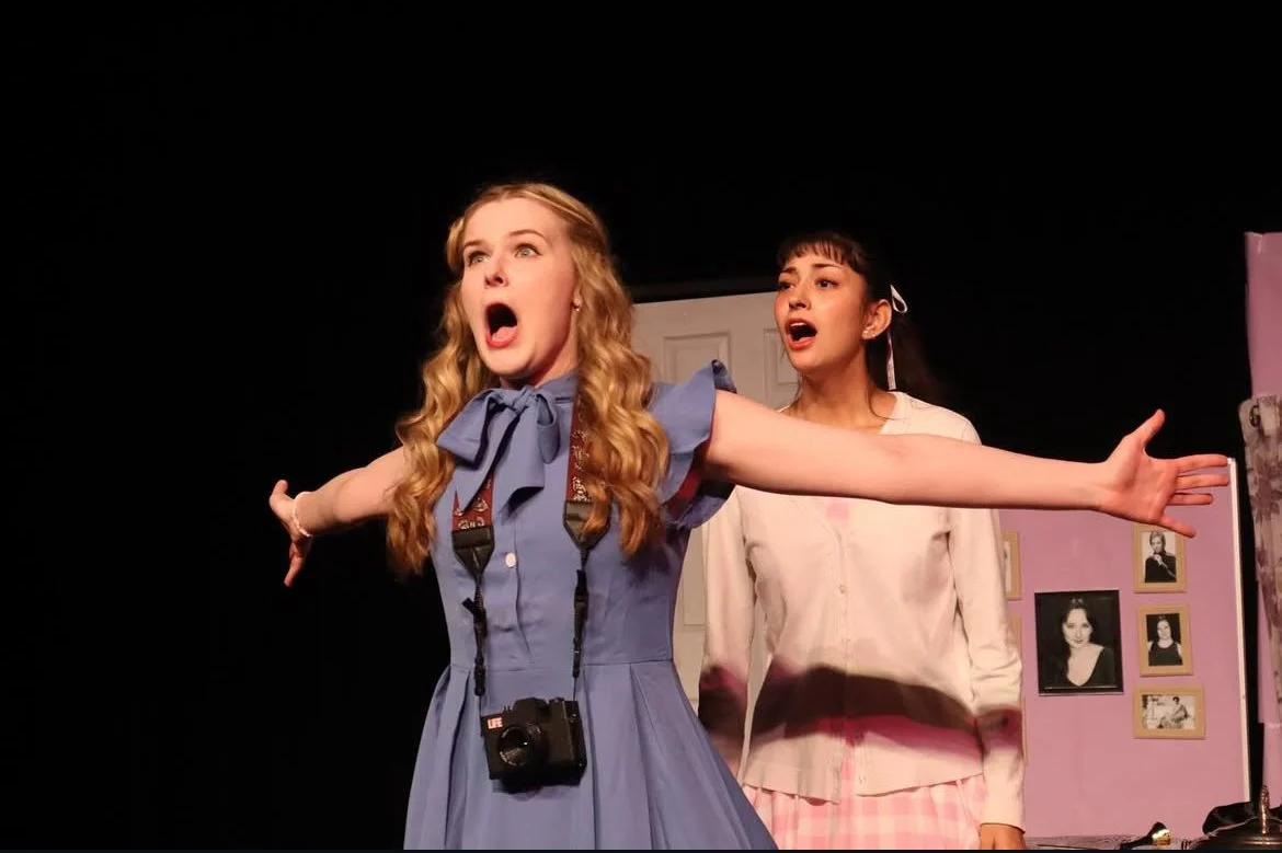 Dale from Five Lesbians Eating a Quiche by Andrew Hobgood and Evan Linder. Performed at LIU Brooklyn.