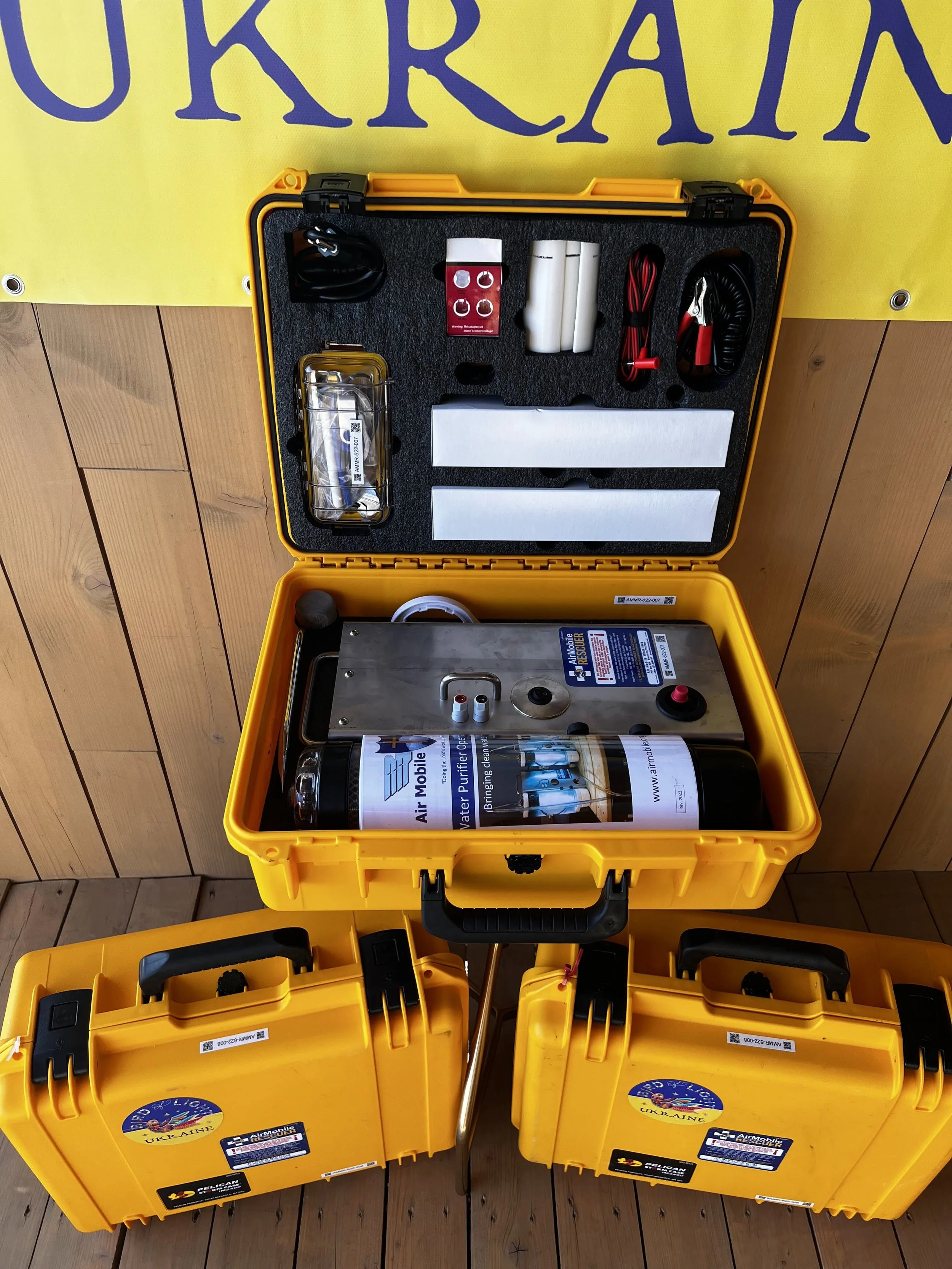 Deploying Mobile Purification Systems to the East