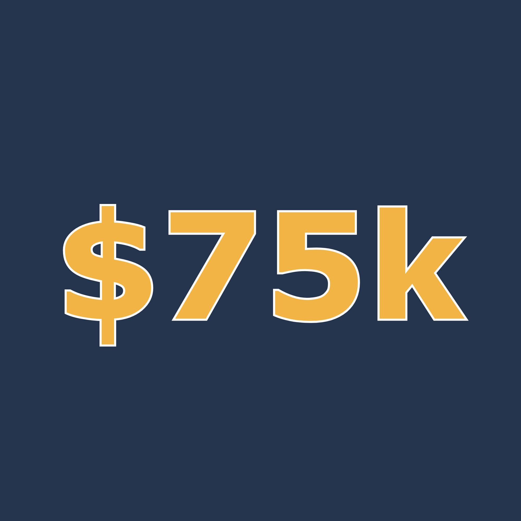 $75k pipeline