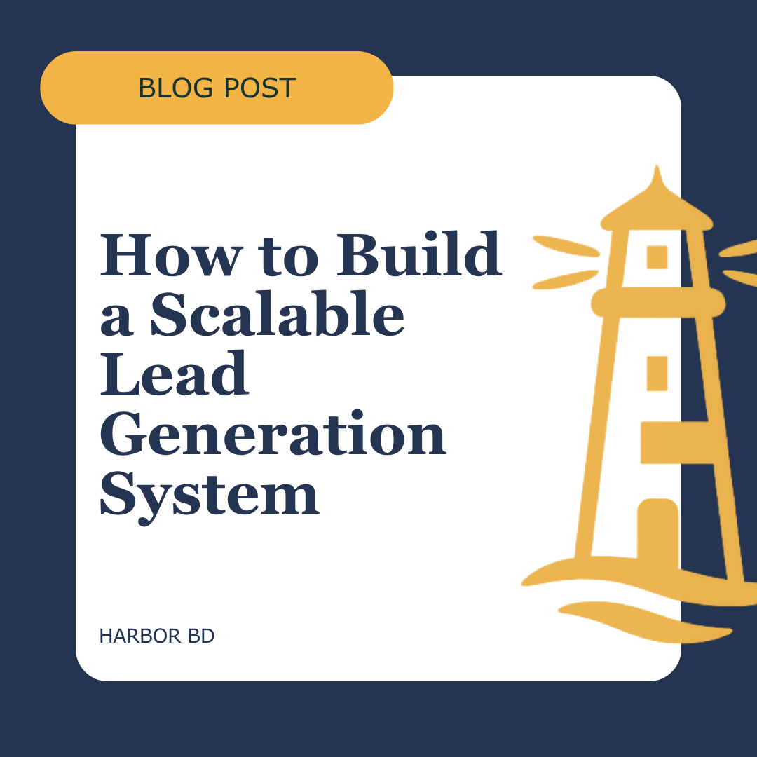How to Build a Scalable Lead Generation System