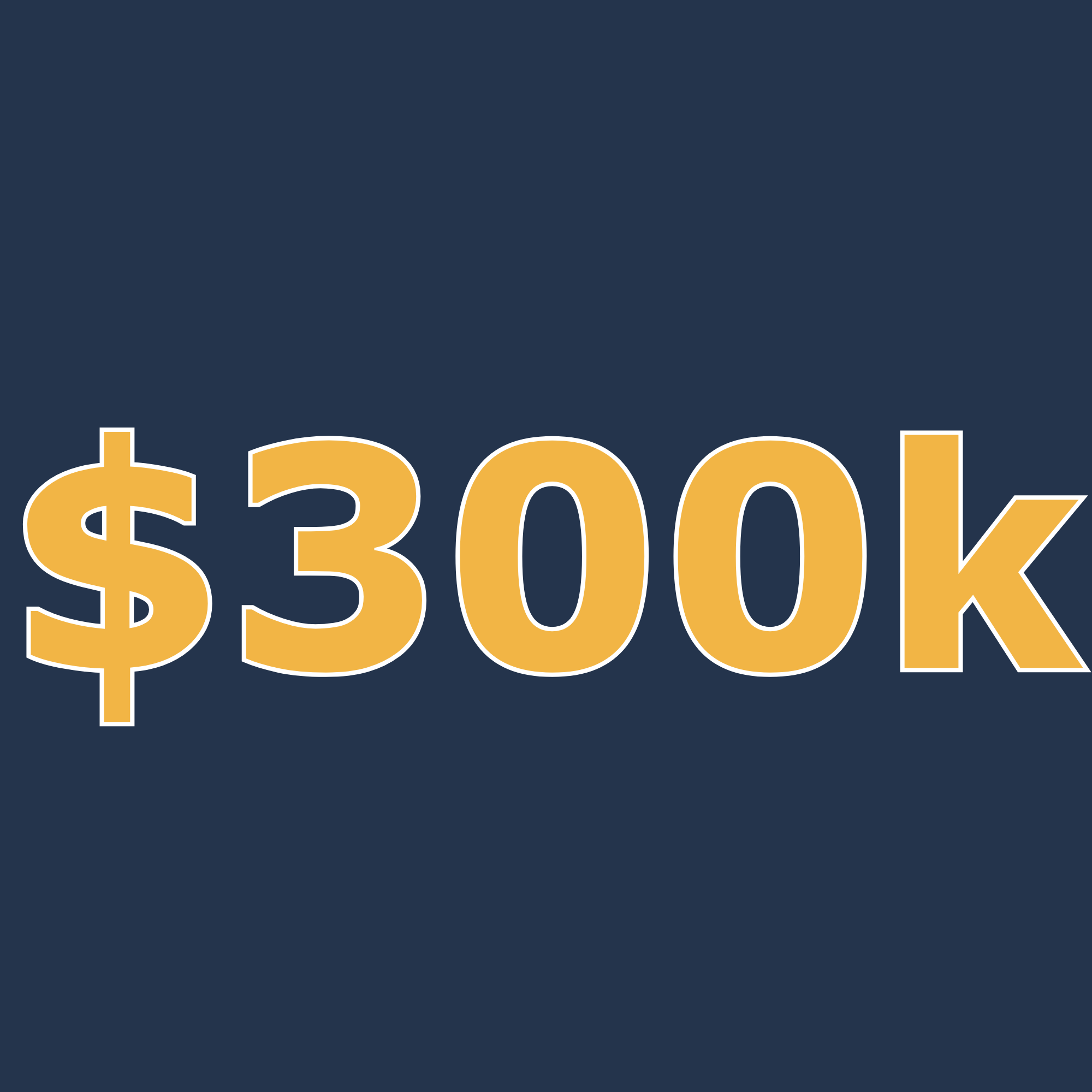 300k in pipeline generated