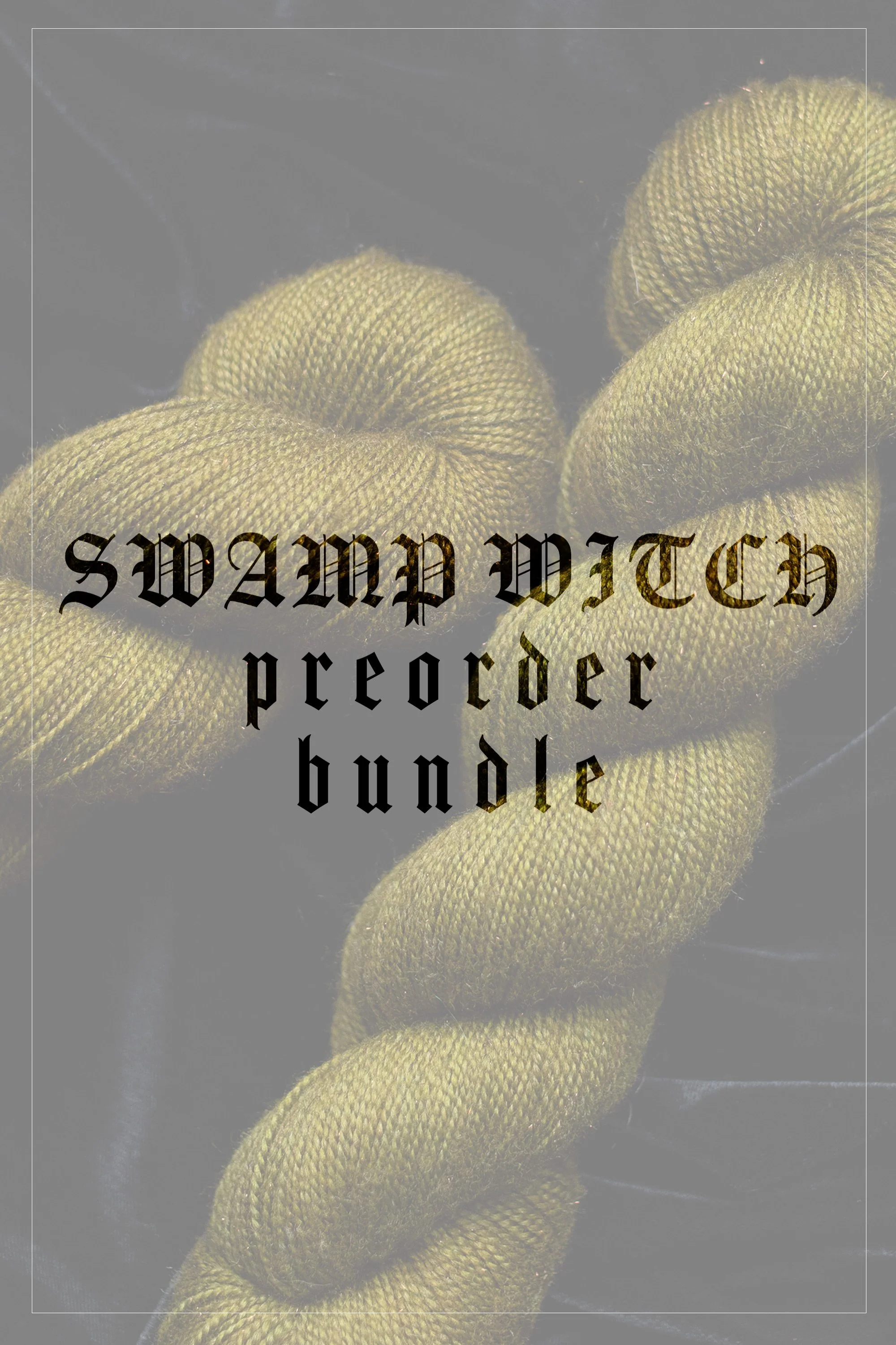 DYED TO ORDER - Swamp Witch Sweater Quantity