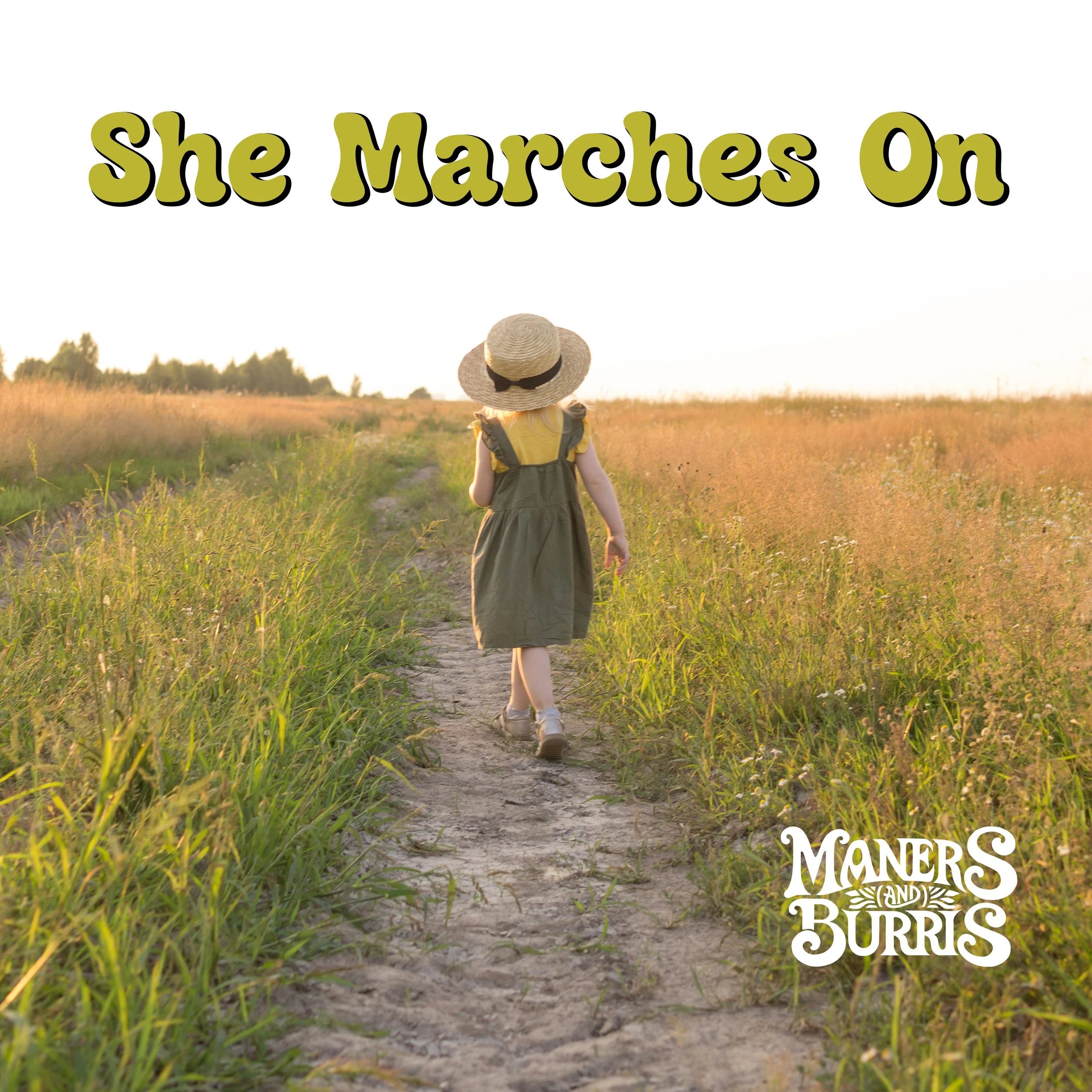 She Marches On Album Cover - Front - New Logo - Bobogie Groovy Font - Text Only .jpg