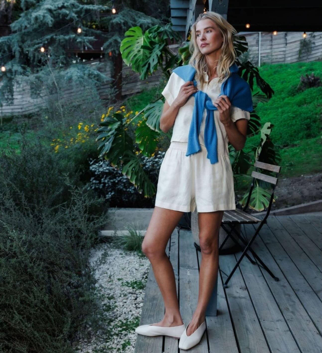 Warmer days ahead @perfectwhitetee