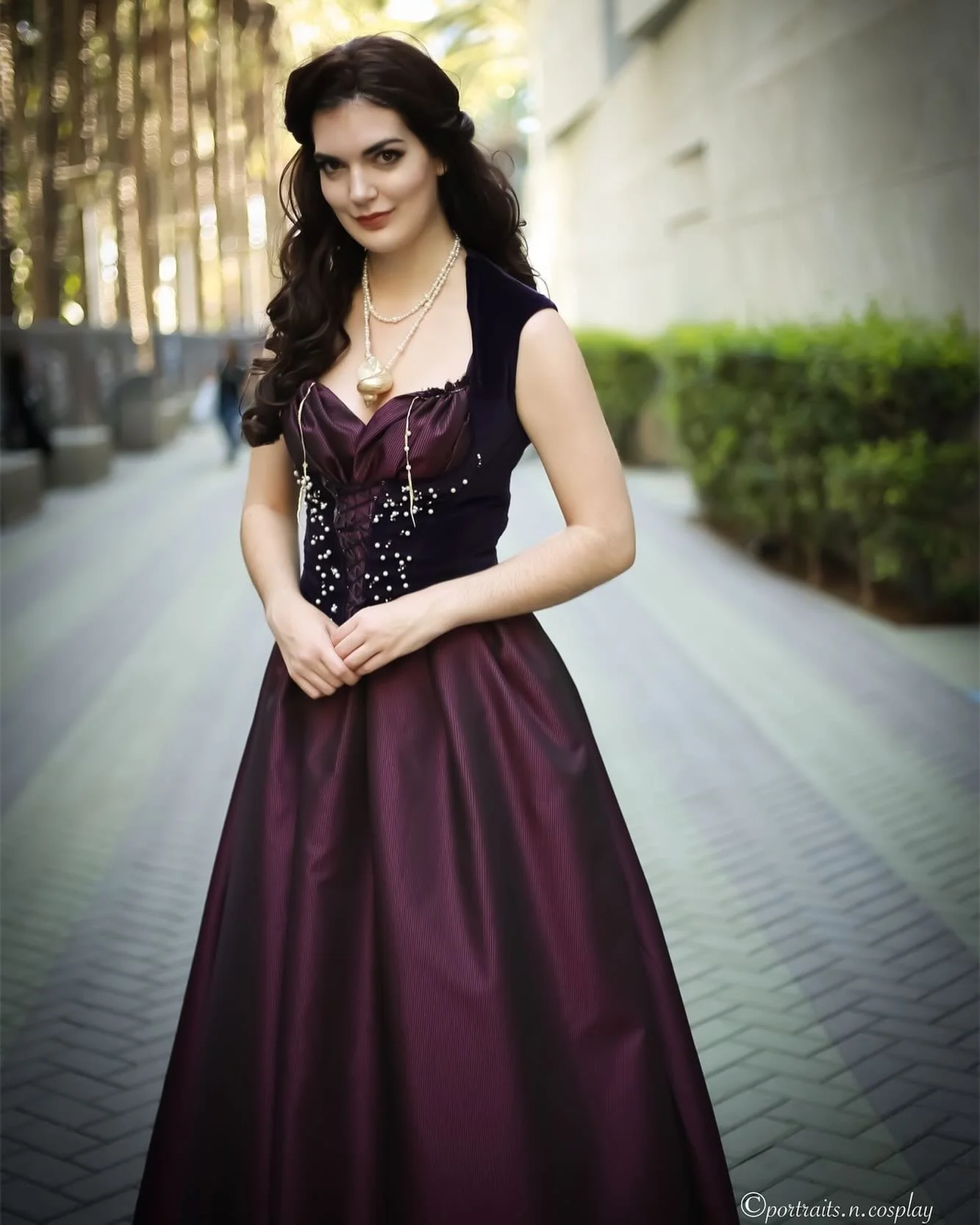 It&rsquo;s been a few months 😅 Getting ready for SDCC!!
.
Planing to bring back Vanessa with some updates. It&rsquo;s so comfy and has pockets 💜 I want to add embroidery more beading, maybe an over skirt, and puffy sleeves!
.
Going to SDCC? And tip