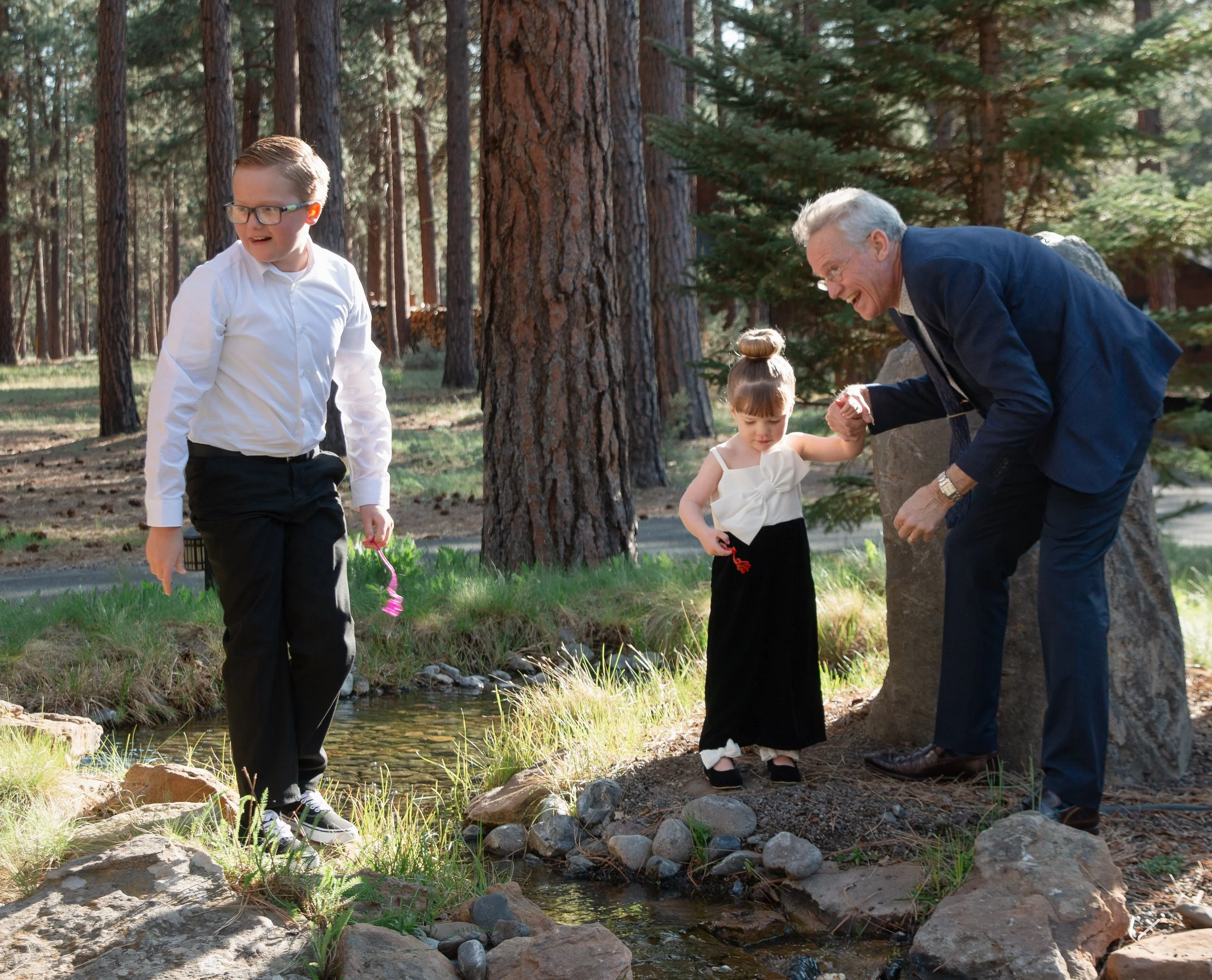Generational moments documented with honest storytelling. Five Pines Lodge. Sisters Oregon. 