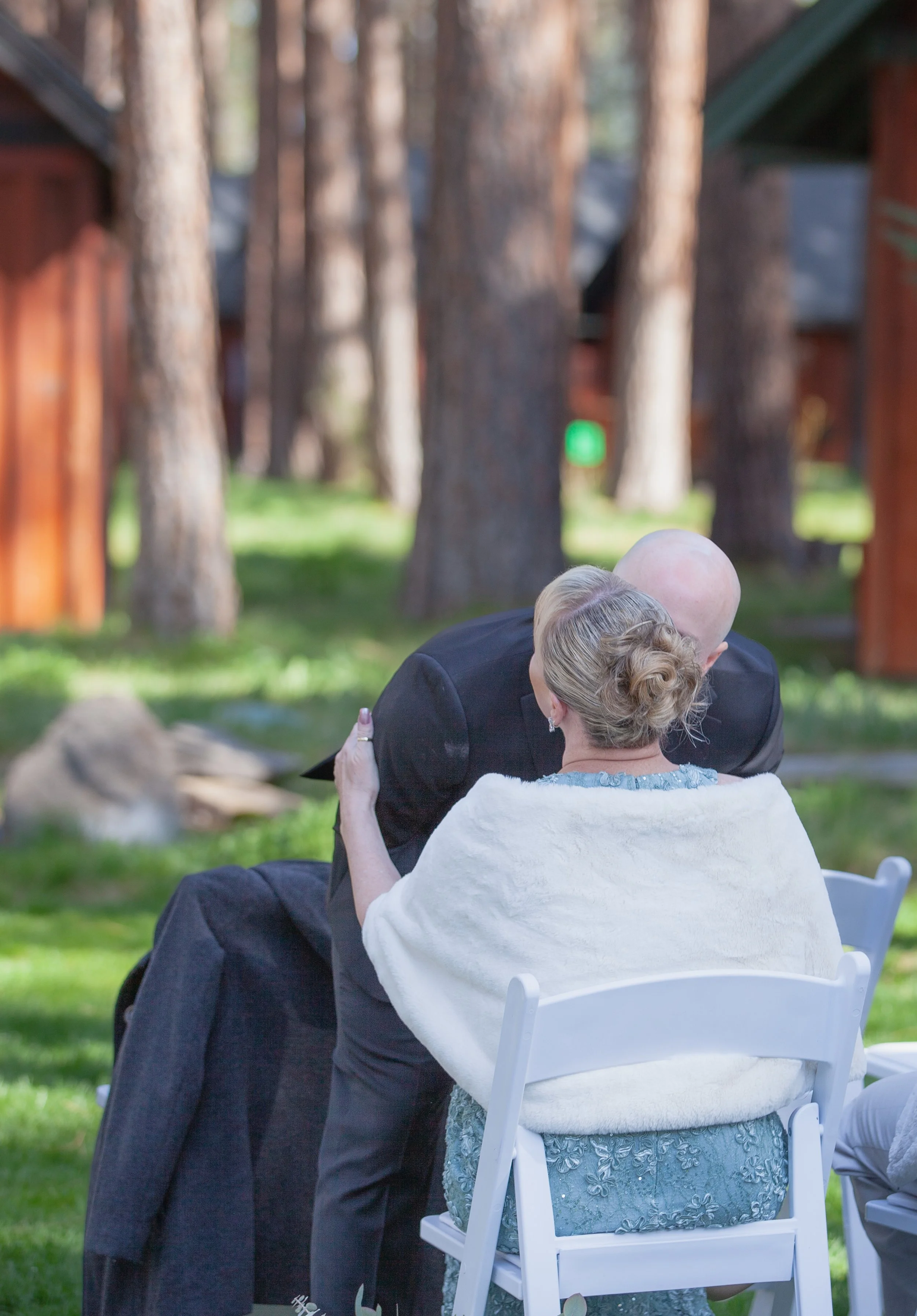 Generational moments documented with honest storytelling. Five Pines Lodge. Sisters Oregon. 