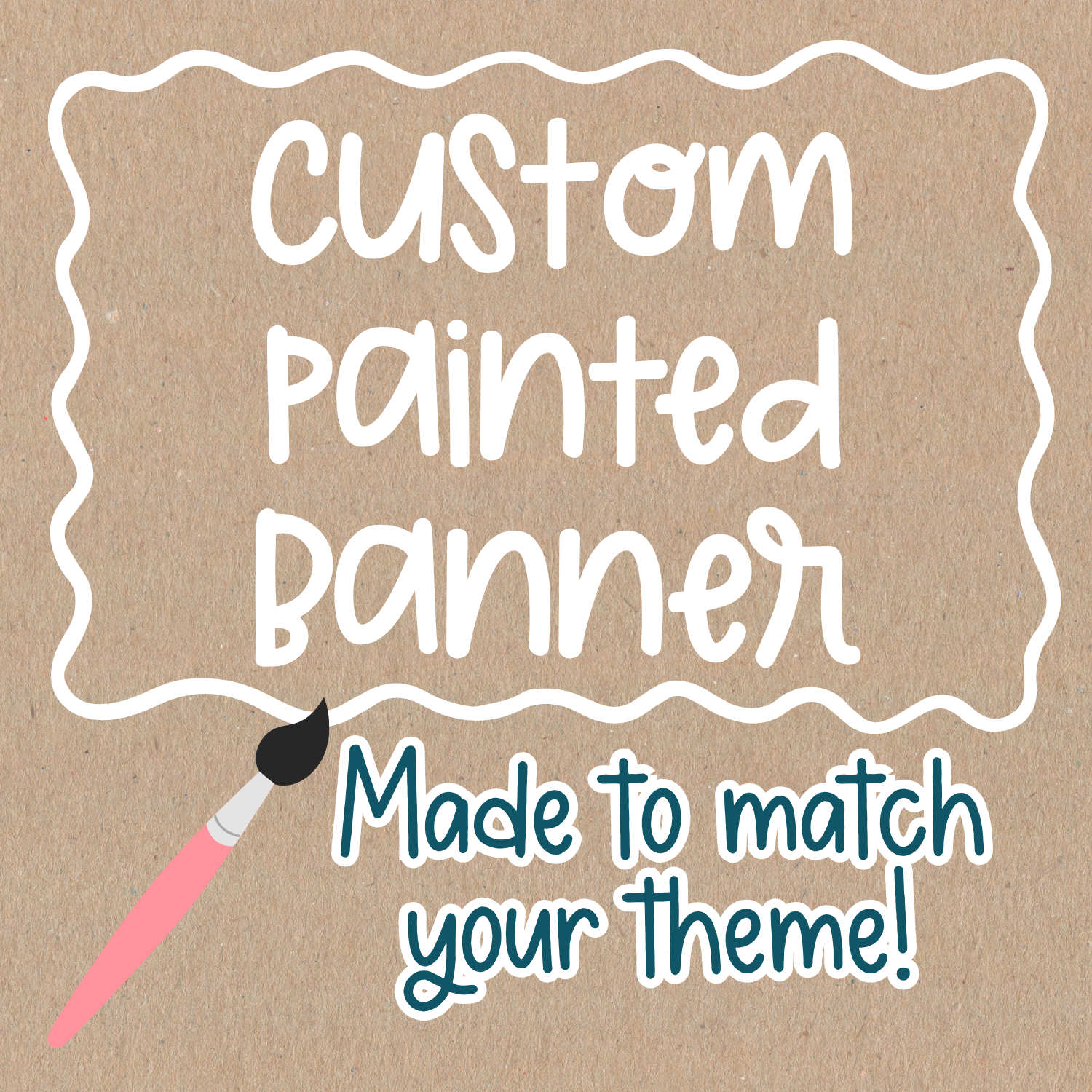 Custom Painted Banner 3ft x 5ft