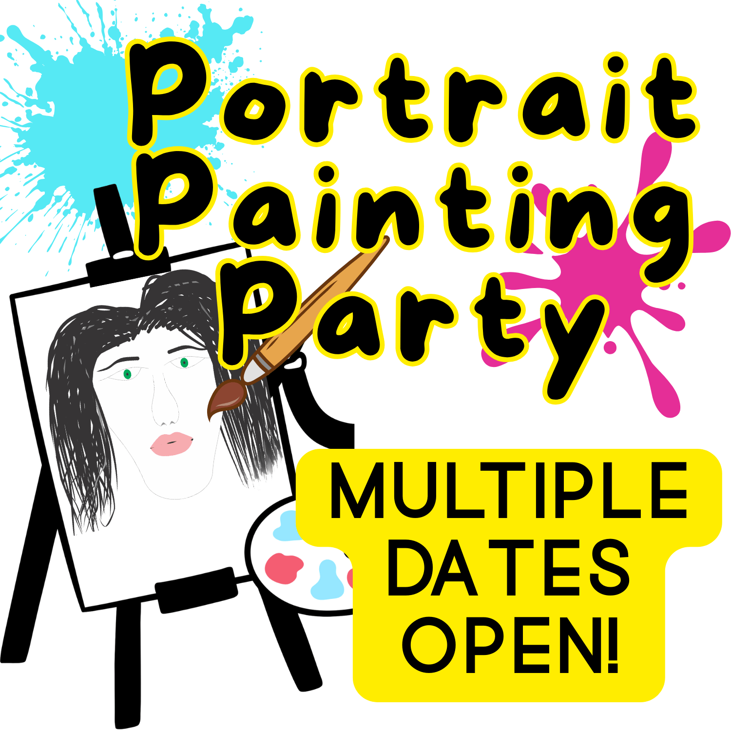 Portrait Painting Party
