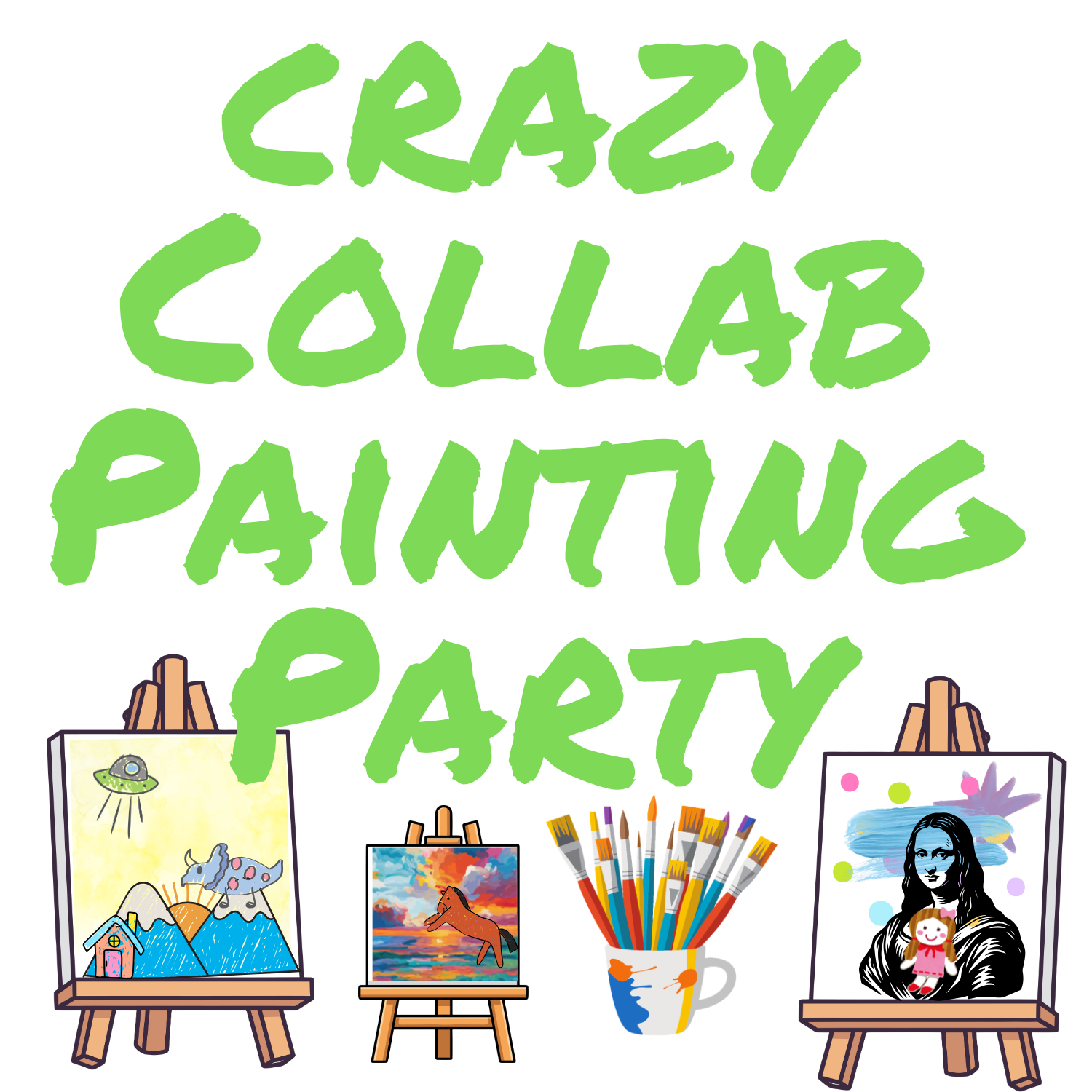 Crazy Collab Painting Party
