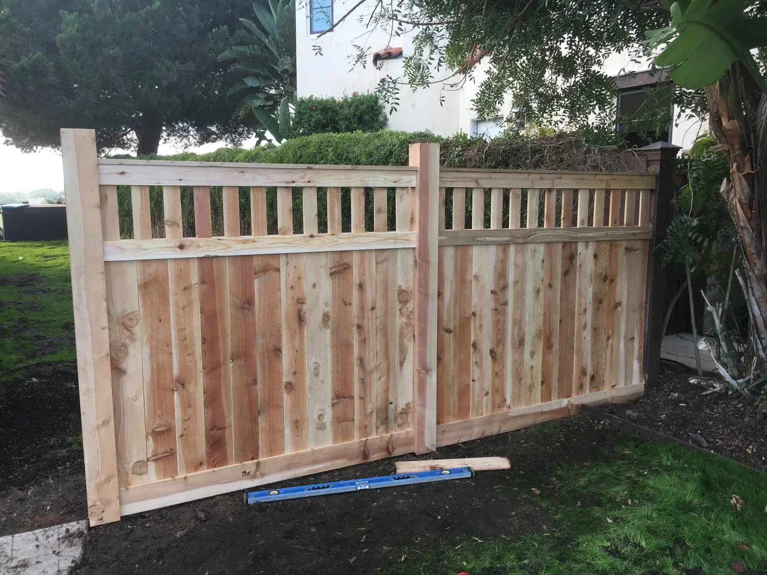 Custom fence build