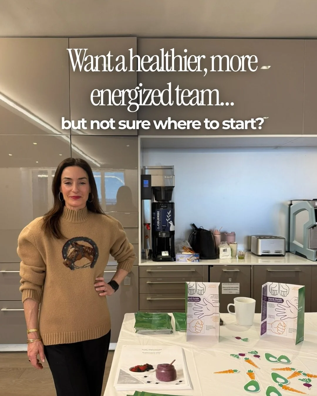 Supporting employee health shouldn&rsquo;t feel complicated! That&rsquo;s why we create realistic, engaging wellness programs that help your team feel better at work and at home, from workshops to personalized coaching and smarter food environments.
