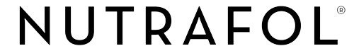 Nutrafol logo in black text