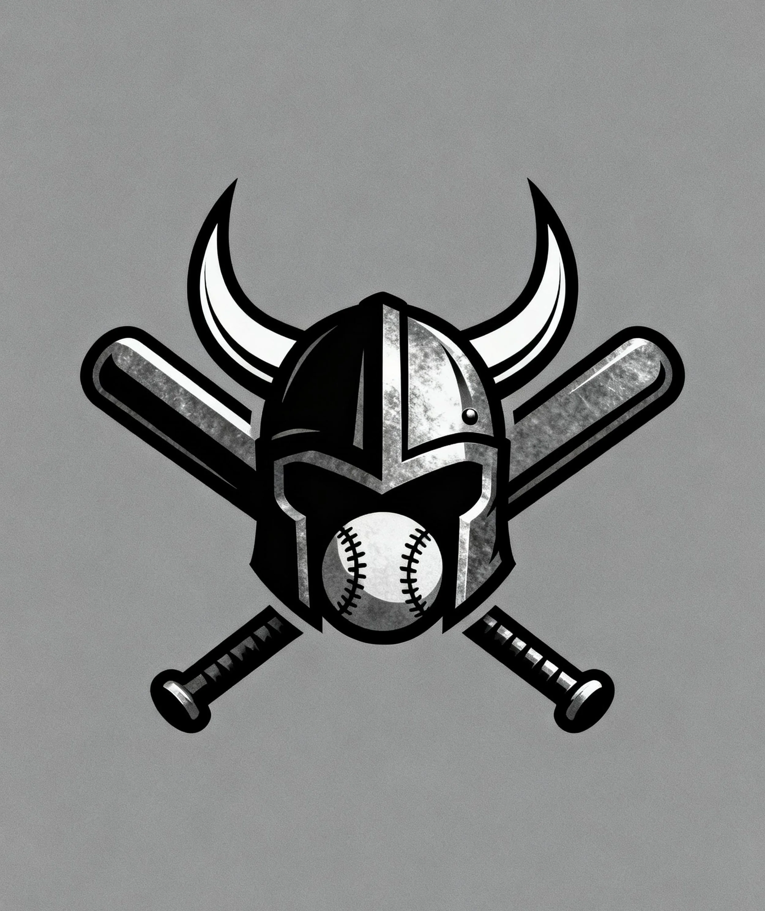 Baseball Logo - Vikings