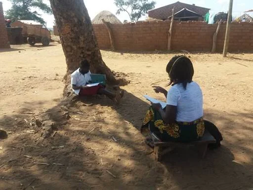 A chance to remember what they were doing at school...