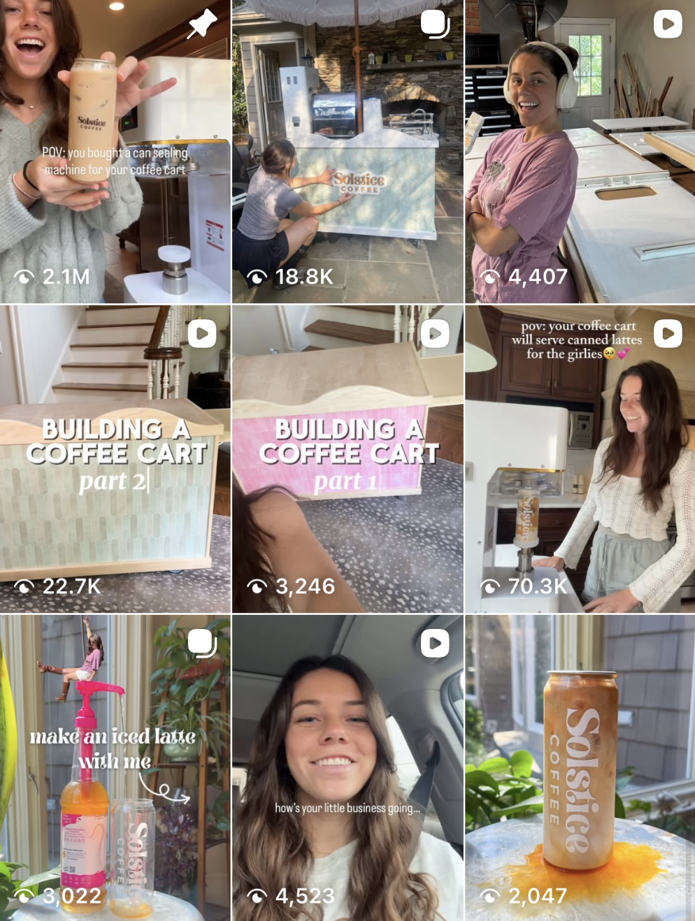 Starting Social Media for Coffee Cart Businesses: Instagram and Tik Tok