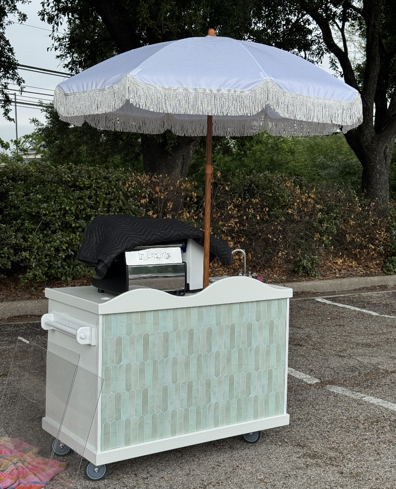 Coffee Cart Ready for Inspection