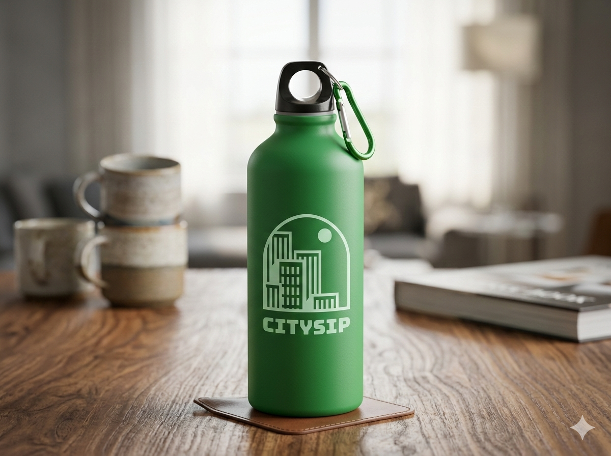 Aluminum Sports Bottle / 100 pcs