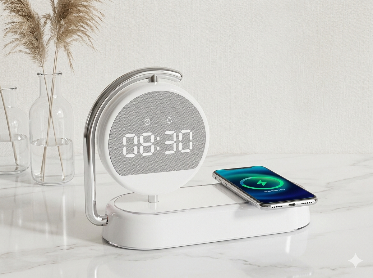Aura Wireless Charging Clock / 100 pcs