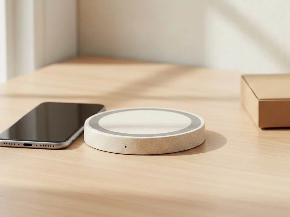 EcoRound 15W Wireless Charger / 100 pcs