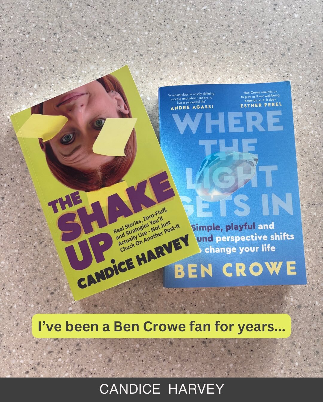 One of those pinch-me nights!

Huge respect for @bencrowe05 &mdash; sharp mind, big heart, and the kind of work that actually shifts people (not just sounds good on a stage).

Loved being in the room, loved having a quick chat, and genuinely loving t