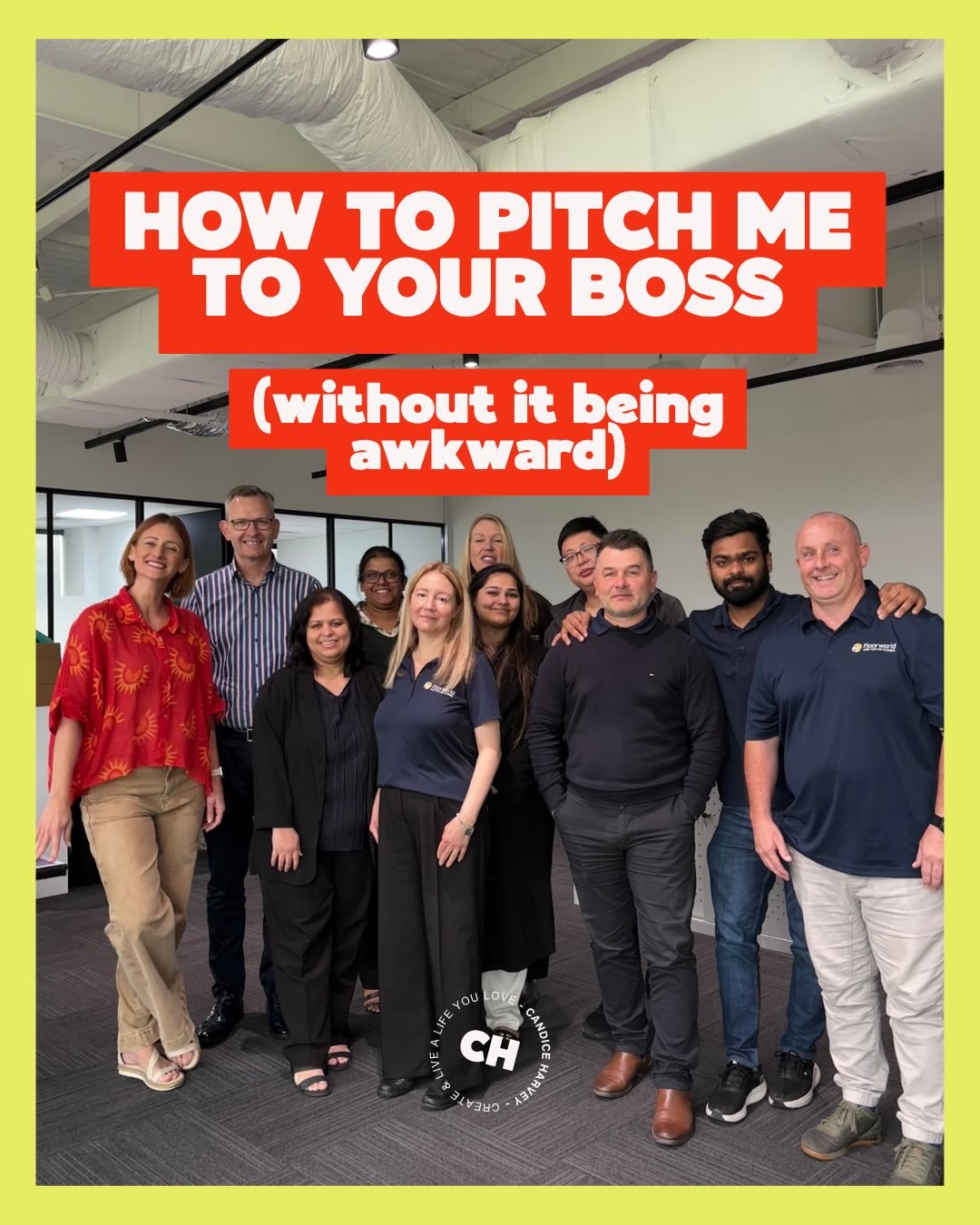 Think your team could be better? 

But you&rsquo;ve been holding back&hellip; waiting for the &ldquo;right moment&rdquo; or the &ldquo;perfect pitch&rdquo;?

Truth is: your boss might already want to do something, but doesn&rsquo;t know how or who - 