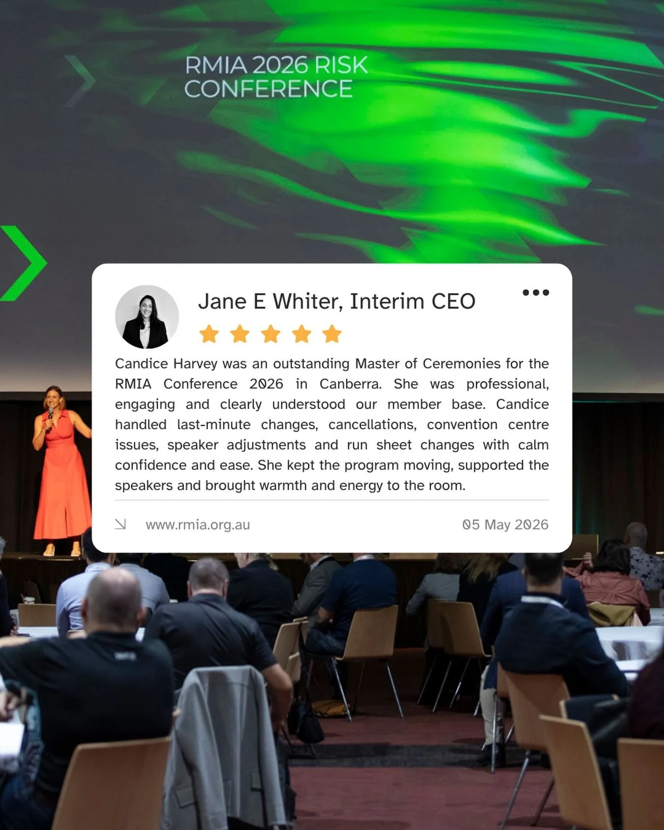 People see the energy on stage (hard to ignore when Candice Harvey has the mic 🎤)

What they don&rsquo;t see is the prep behind it.

📃The research.
📄The practice 
📑The intention.
📃The behavioural flexibility. 
📄The work that goes into showing u
