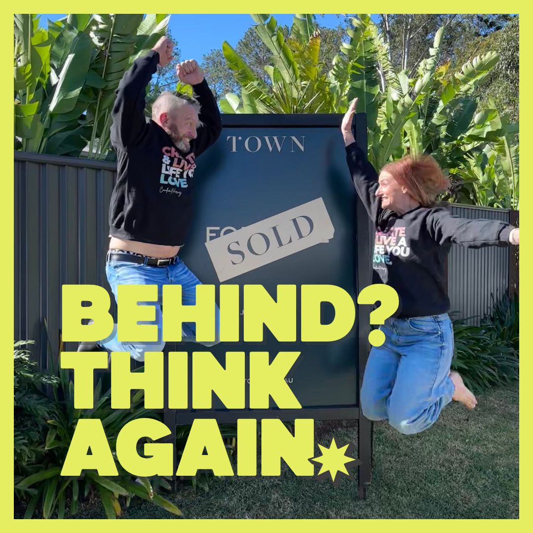 Ep 121: How To Stop Feeling Behind In Life - What Buying My First Home at 40 Taught Me