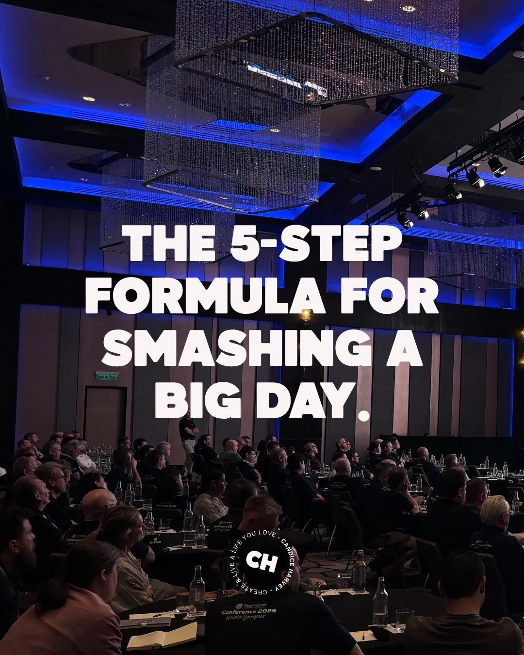 Today I have a monster day and I thought to myself&hellip;

&ldquo;I should really share with my peeps (that&rsquo;s you) how I smash a big day&rdquo;

So here are the 5️⃣ things I do every single time I have a biggie to tackle. 

👉🏼What do you do 