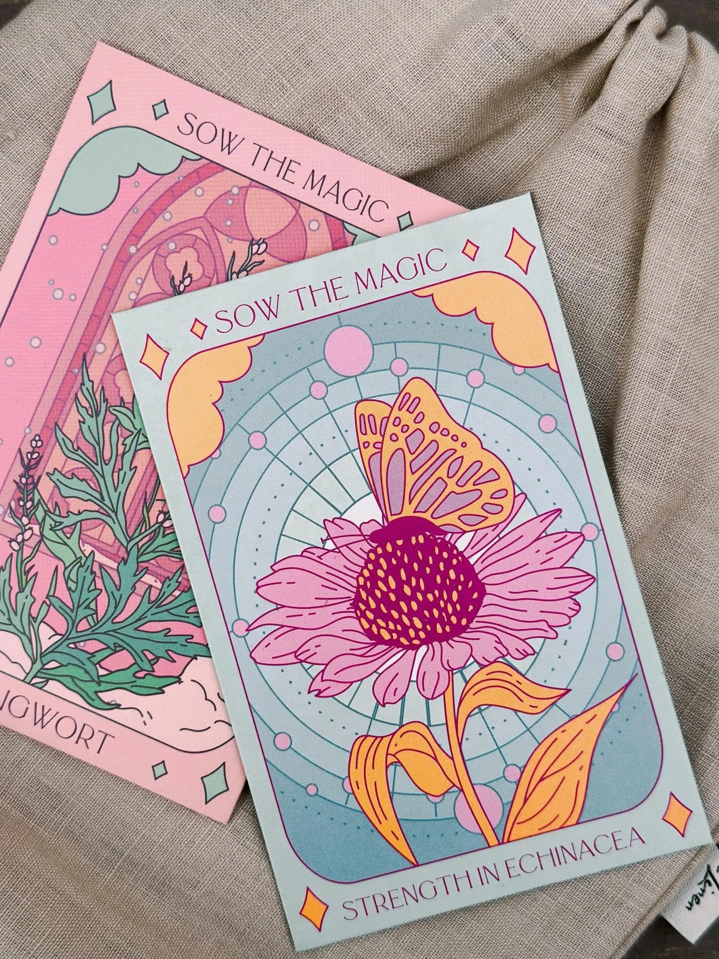 Did you know we sell tarot seed packs from @sowthemagic? ✨

🌸 Perfect to tuck into a card
🌱 Over a dozen varieties available in shop

#giftsforgardenlovers