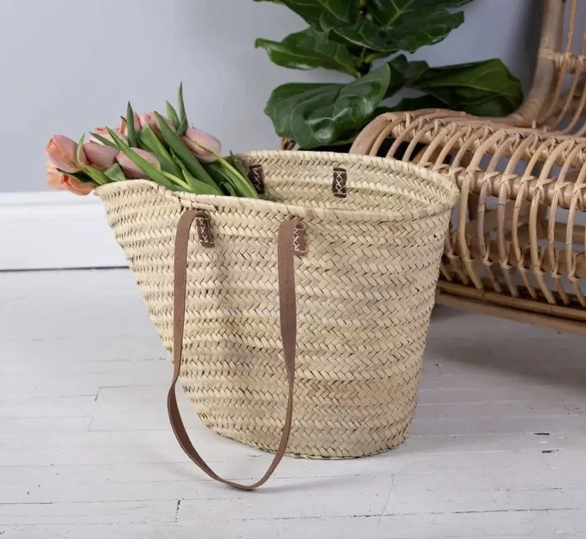 Straw Market Shoulder Bag