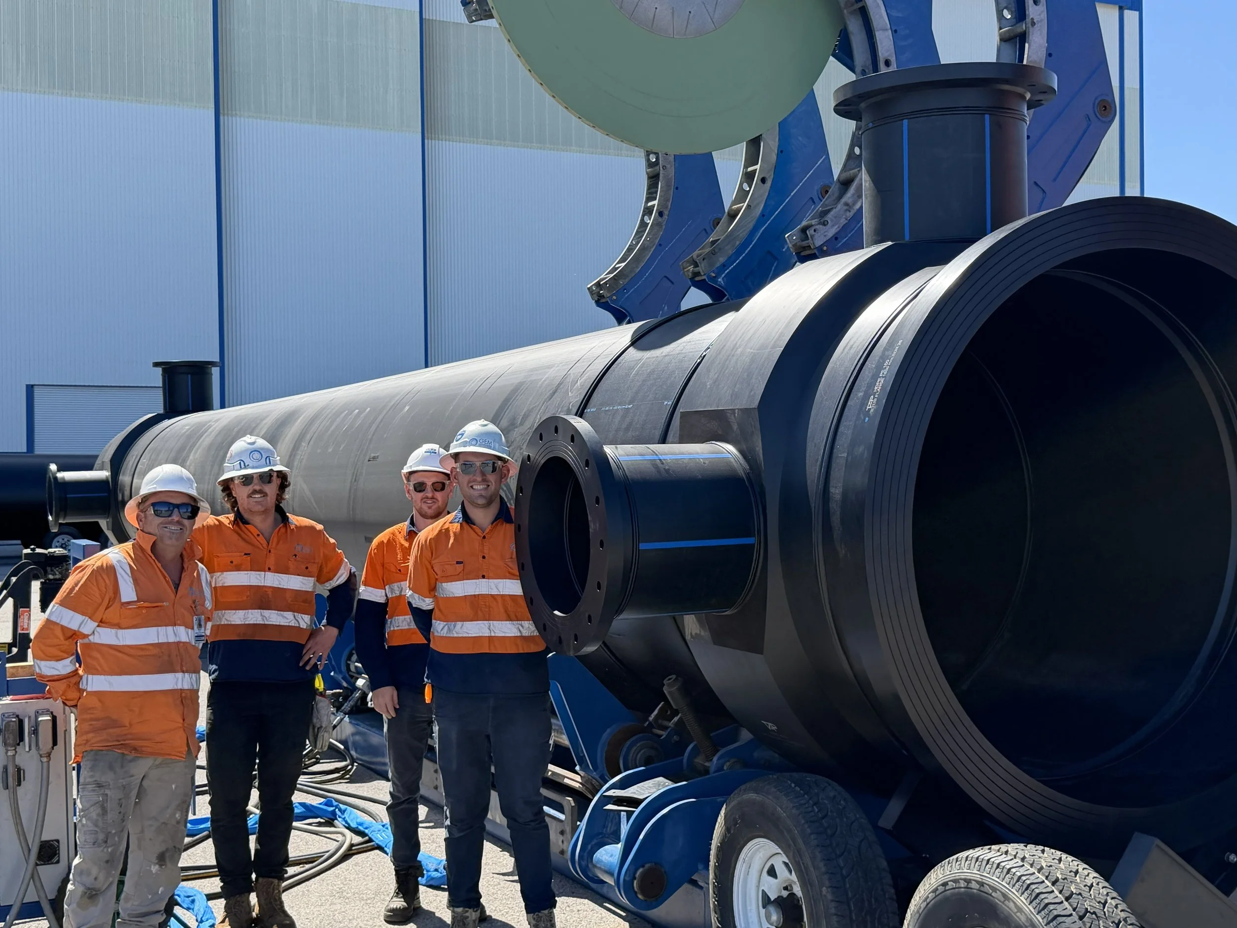 HDPE Large-Diameter Seawater Diffuser Progress - Fusion