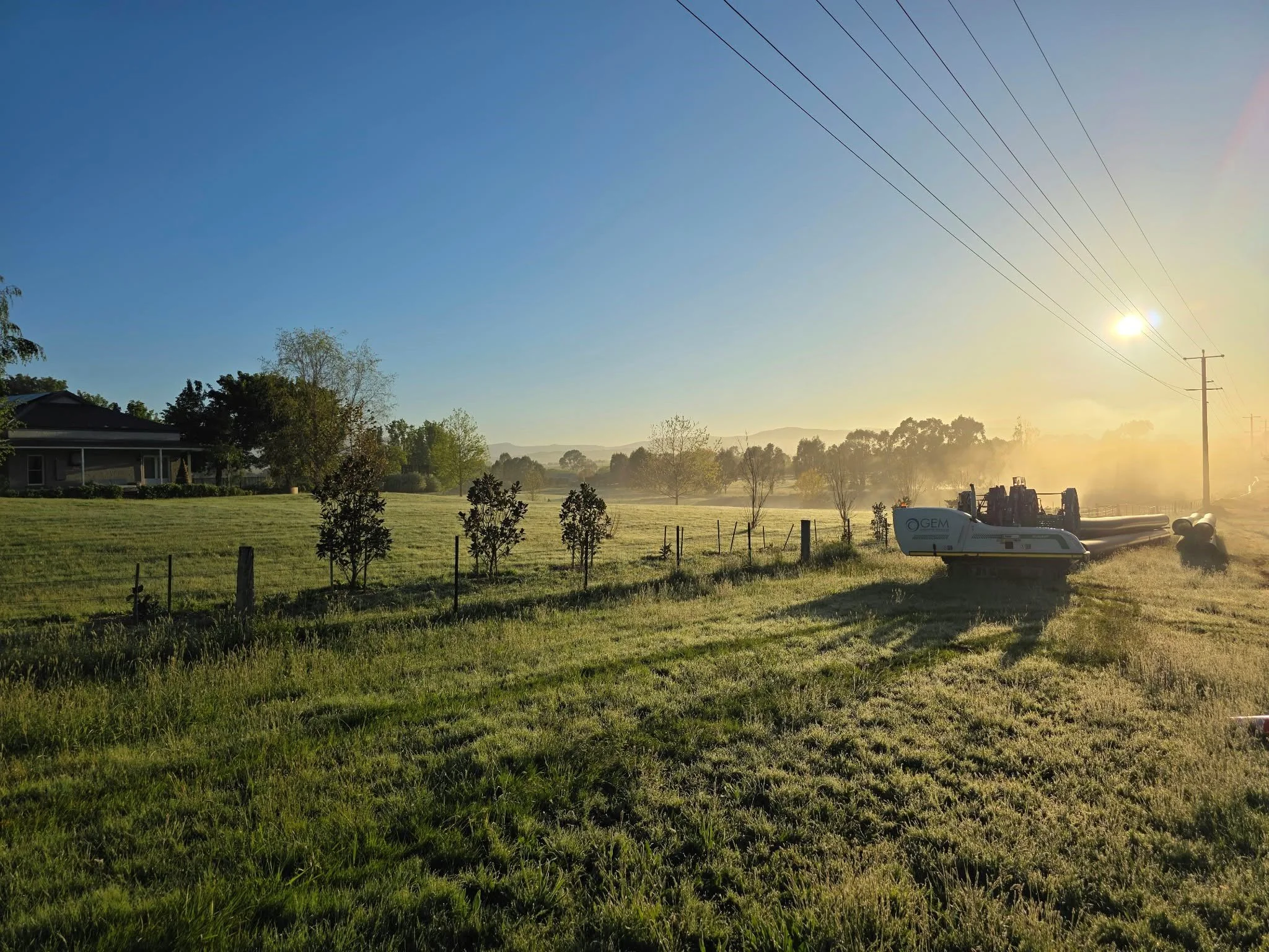 Cold mornings and sunny spring days in Victoria's High Country. ☀️❄️